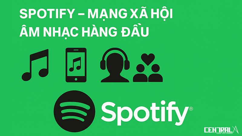 BẠN ĐÃ TỪNG NGHE VỀ MẠNG XÃ HỘI ÂM NHẠC CHƯA? ĐÓ CHÍNH LÀ SPOTIFY